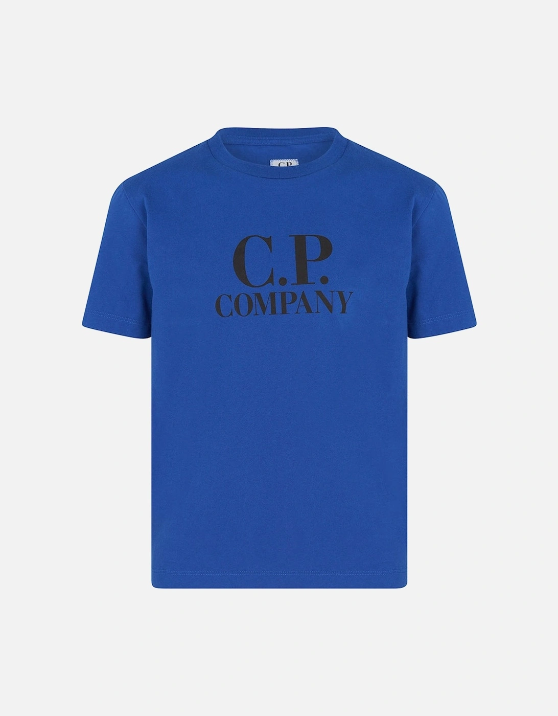 C.P Company Kids Logo Print T-shirt Blue, 2 of 1