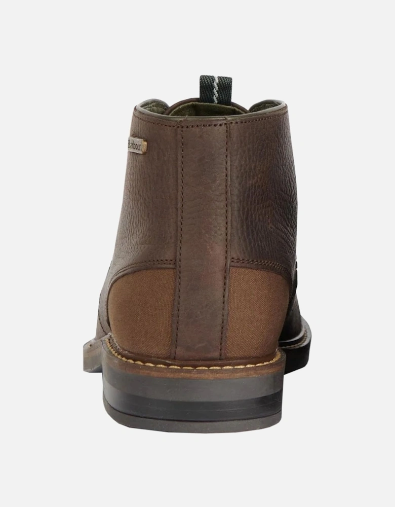 Barbour Men's Mocha Readhead Leather Chukka Boot