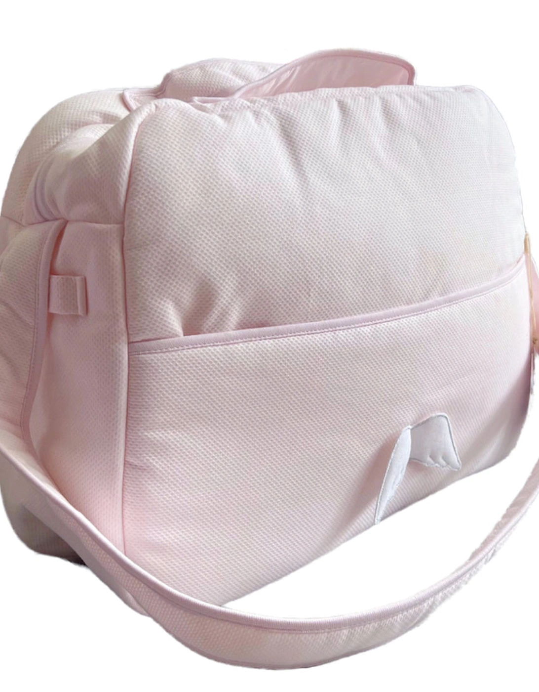 Pink Angel Wing Baby Changing Bag, 4 of 3