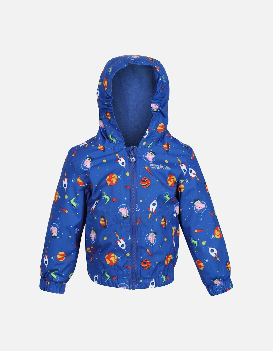 Childrens/Kids Muddy Puddle Peppa Pig Cosmic Padded Jacket, 6 of 5