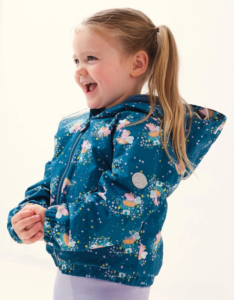 Childrens/Kids Muddy Puddle Peppa Pig Fairy Padded Jacket