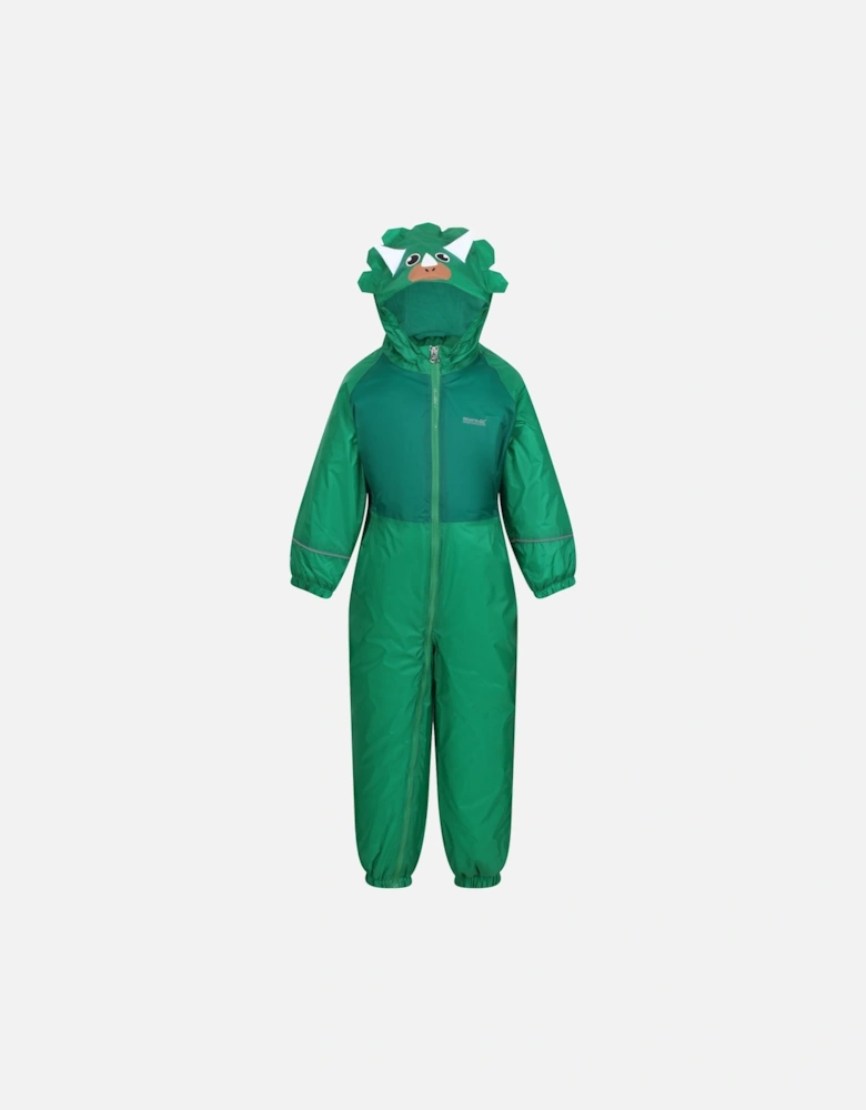 Childrens/Kids Mudplay III Dinosaur Waterproof Puddle Suit