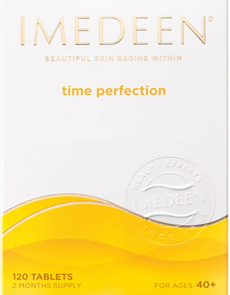 Time Perfection Beauty & Skin Supplement, contains Vitamin C and Zinc, 120 Tablets, Age 40+ - Imedeen