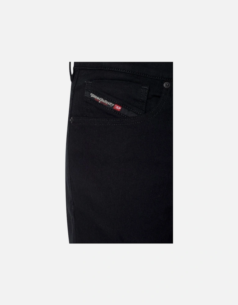 Mens Soft Stretch Regular Tapered D-FINING Black 069yp