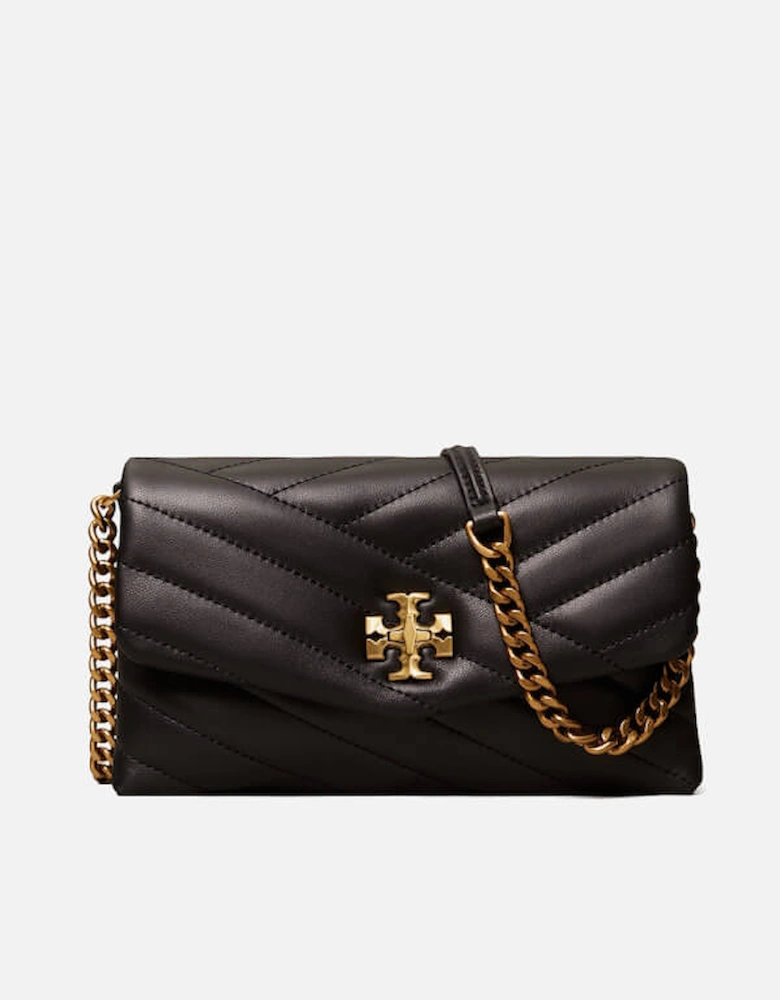 Kira Chevron Leather Crossbody Bag