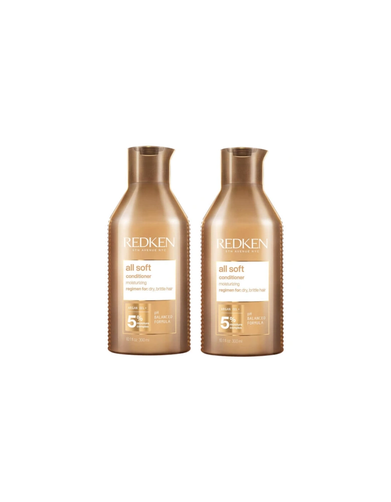 All Soft Conditioner Duo (2 x 250ml) - Redken