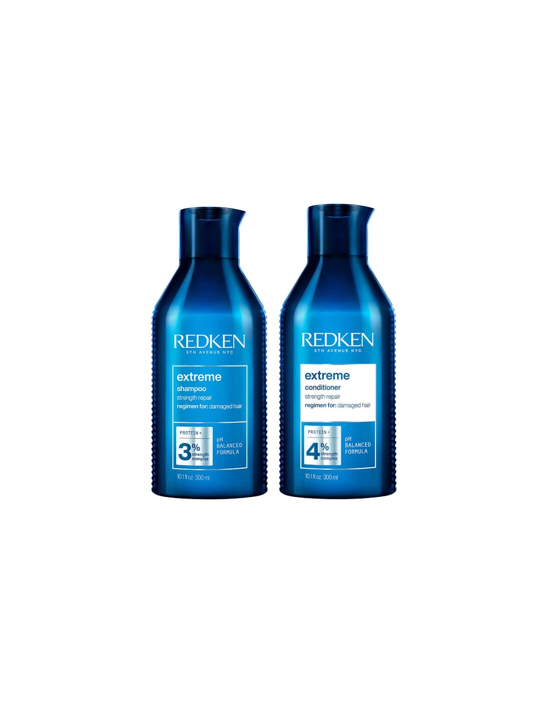 Extreme Shampoo and Conditioner Strength Repair Protein Bundle for Damaged Hair 2 x 300ml - Redken, 2 of 1