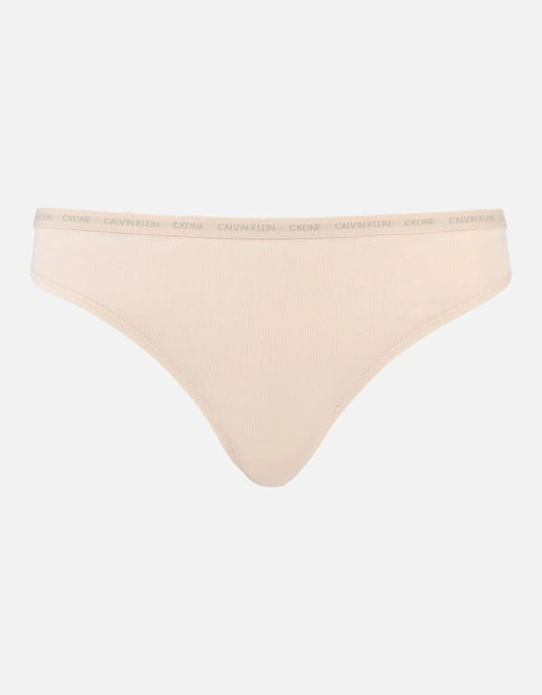 Women's Ck One Thong 2 Pack - Beachwood