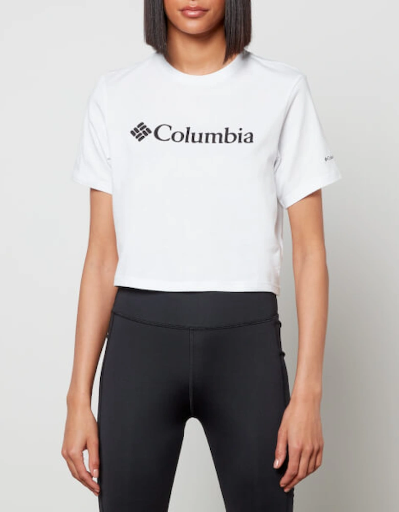 Women's North Cascades Cropped T-Shirt - White