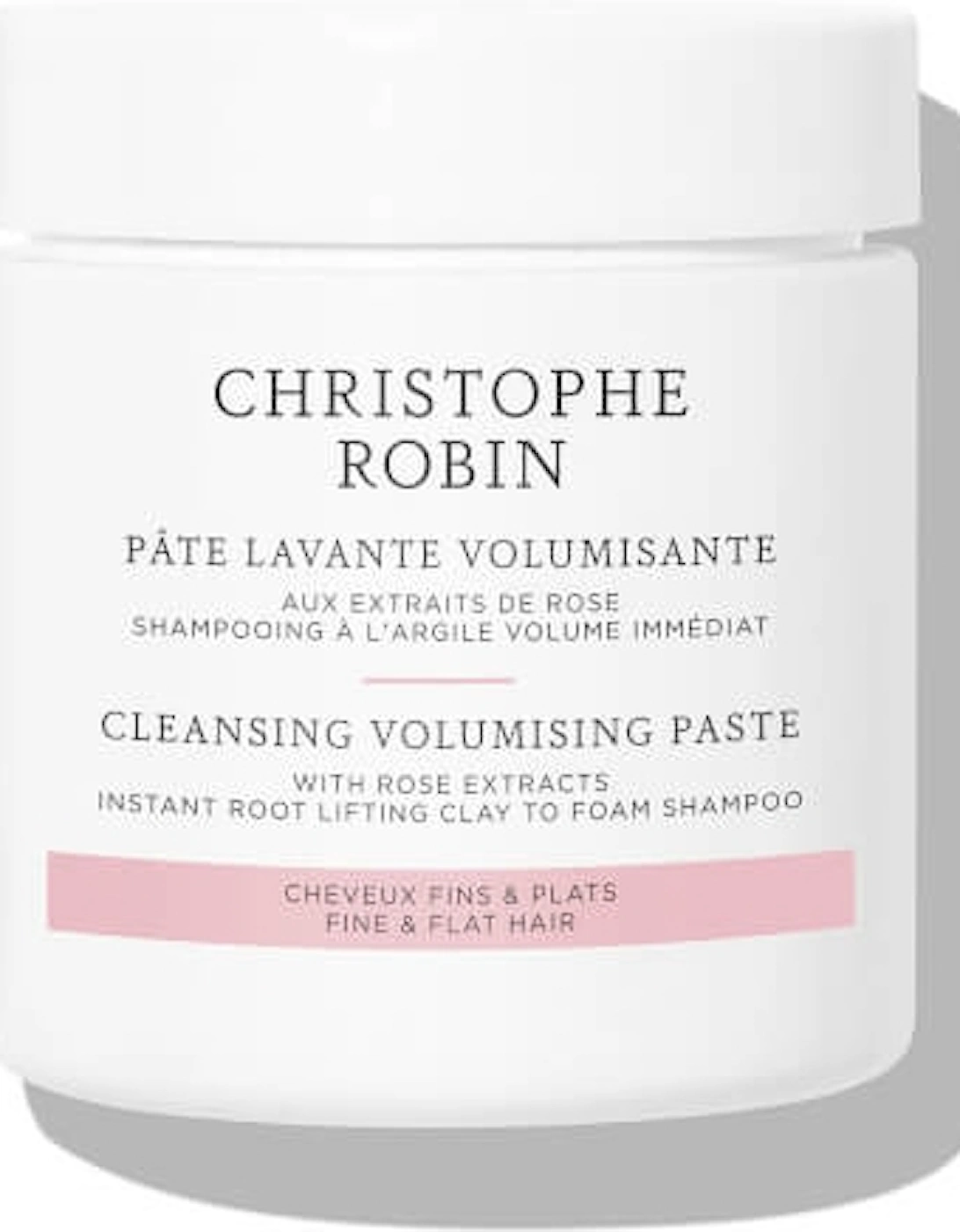Cleansing Volumising Paste with Pure Rassoul Clay and Rose 75ml - Christophe Robin, 2 of 1
