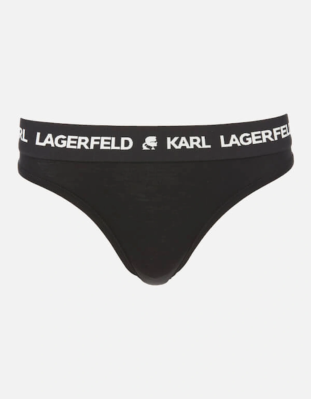 Women's Logo Thong - Black, 2 of 1