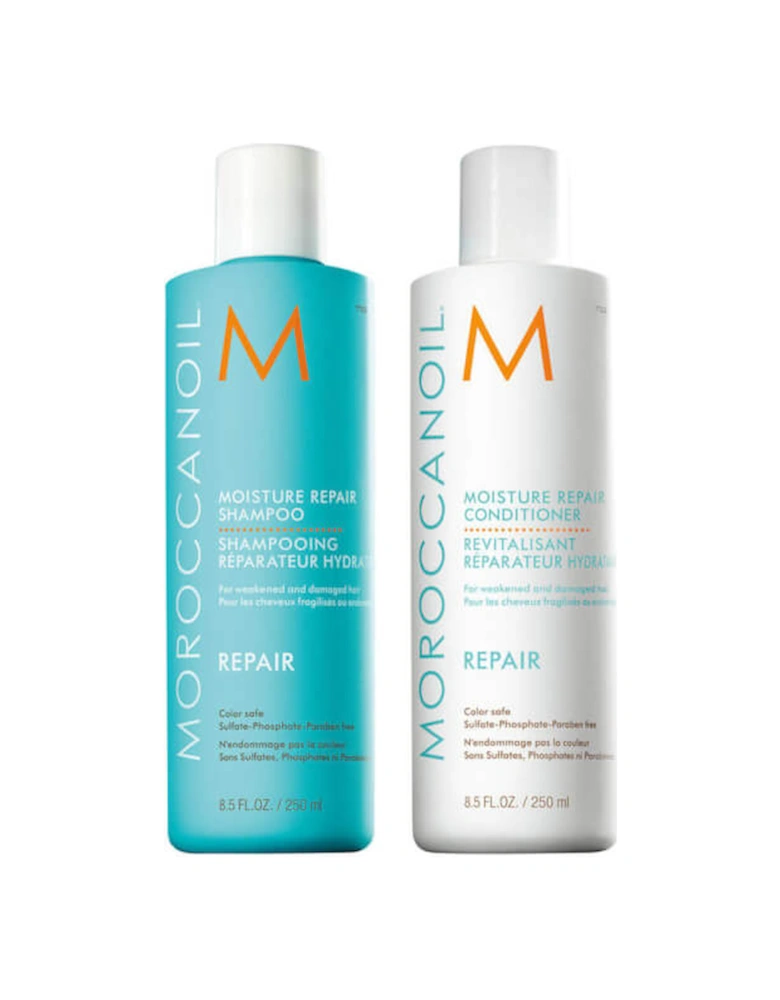 Moroccanoil Moisture Repair Shampoo & Conditioner Duo 2 x 250ml - Moroccanoil