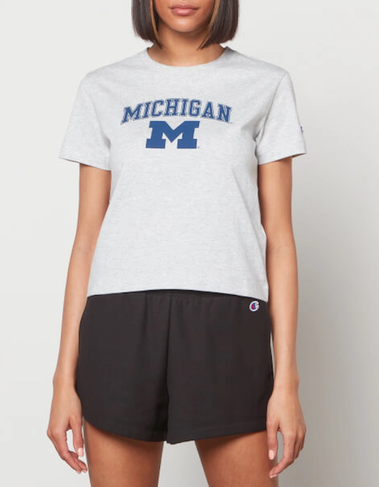 Women's Michigan Crop T-Shirt - Grey