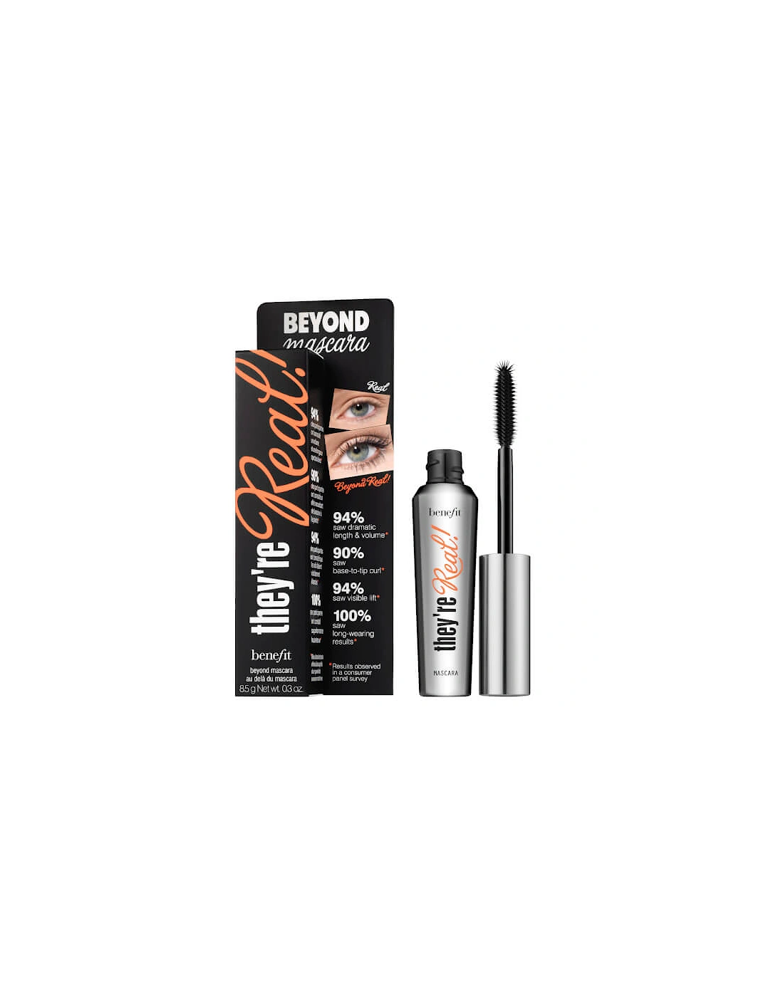 They're Real Lengthening Mascara - Jet Black 8.5g, 2 of 1