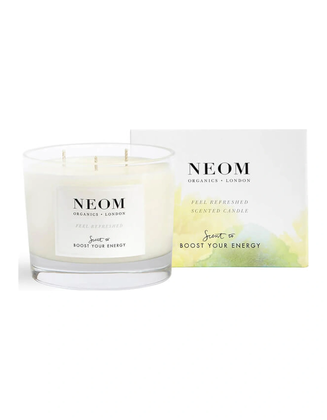 Feel Refreshed Scented 3 Wick Candle - NEOM, 2 of 1