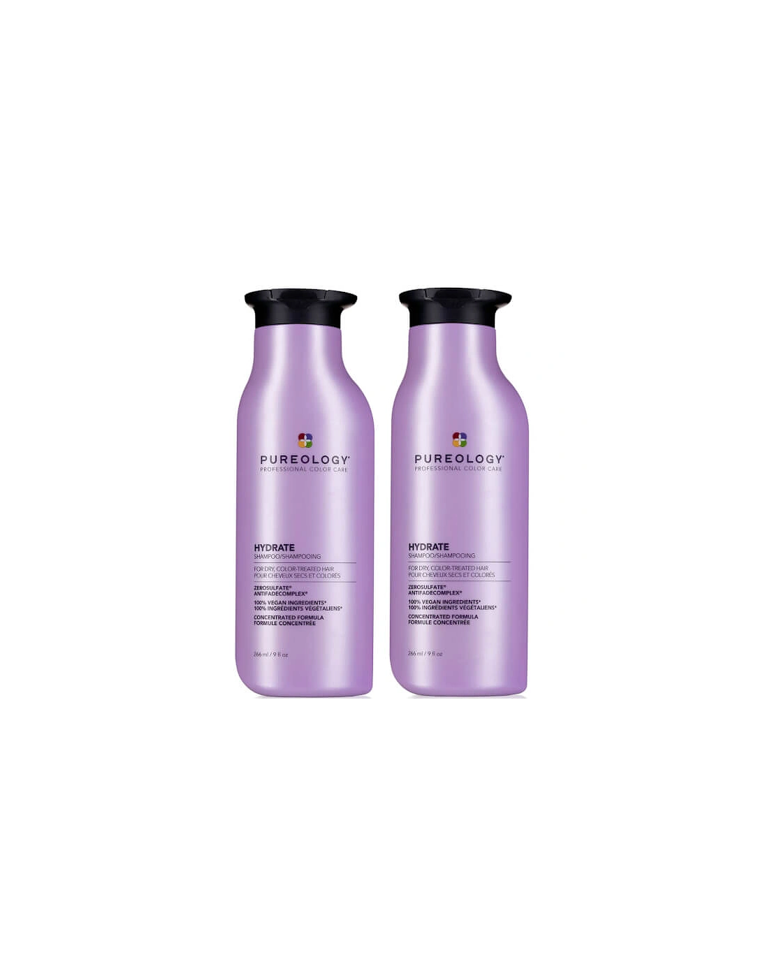 Hydrate Shampoo Duo 2 x 266ml - Pureology, 2 of 1