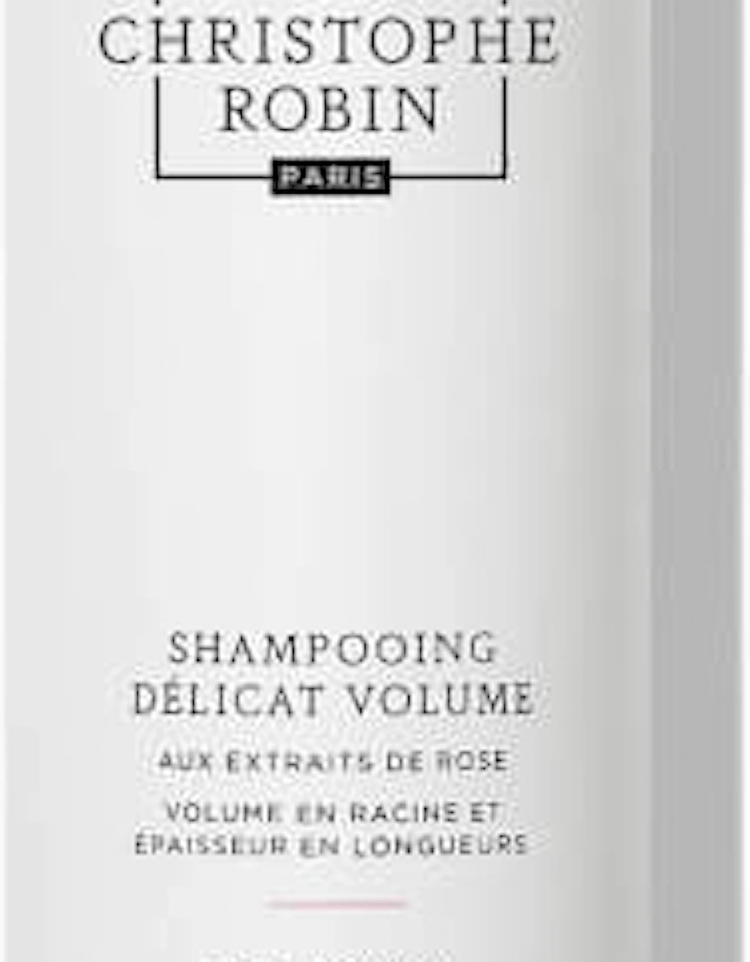 Delicate Volumising Shampoo with Rose Extracts 250ml - Christophe Robin, 2 of 1