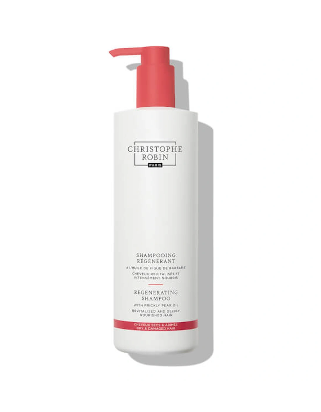 Regenerating Shampoo with Prickly Pear Oil 500ml - Christophe Robin, 2 of 1
