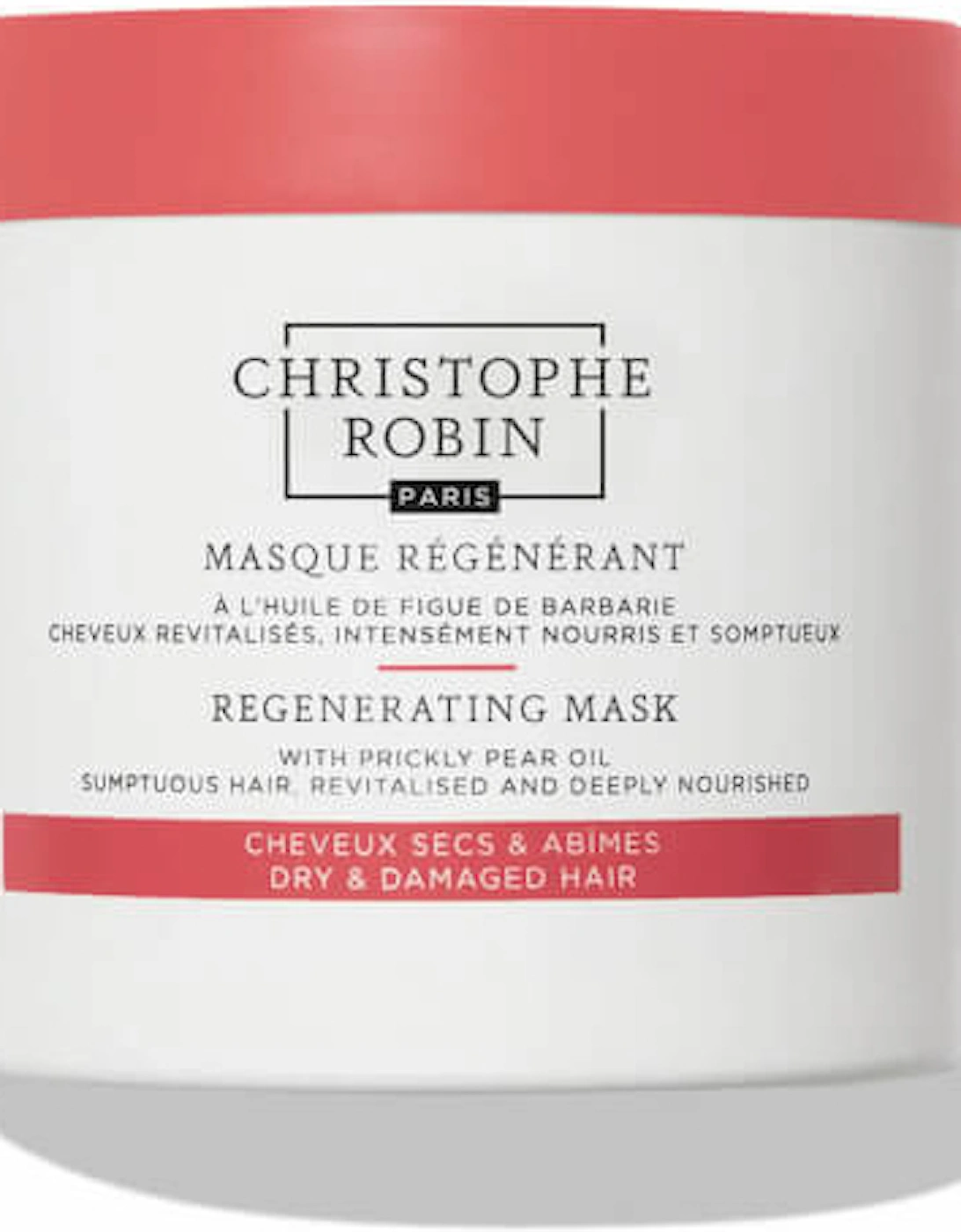 Regenerating Mask with Prickly Pear Oil 250ml - Christophe Robin, 2 of 1