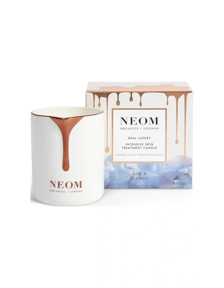 Real Luxury De-Stress Intensive Skin Treatment Candle - NEOM