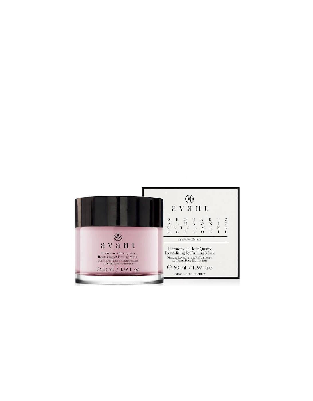 Harmonious Rose Quartz Revitalising and Firming Mask 50ml, 2 of 1