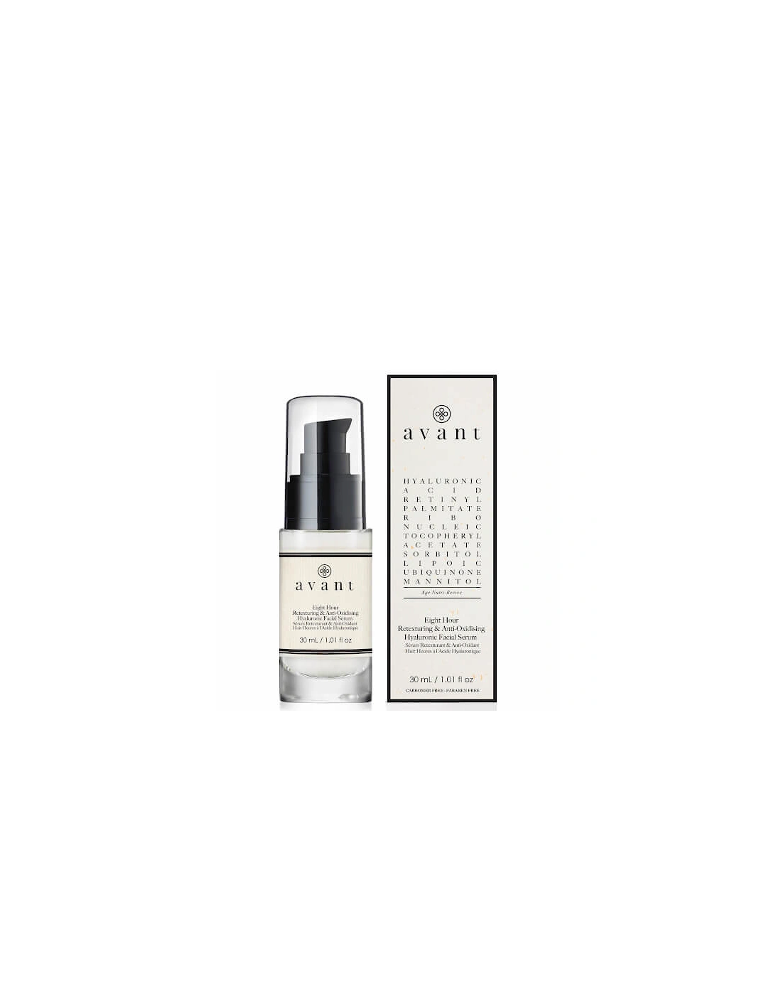 8 Hour Anti-Oxidising and Retexturing Hyaluronic Facial Serum 30ml, 2 of 1