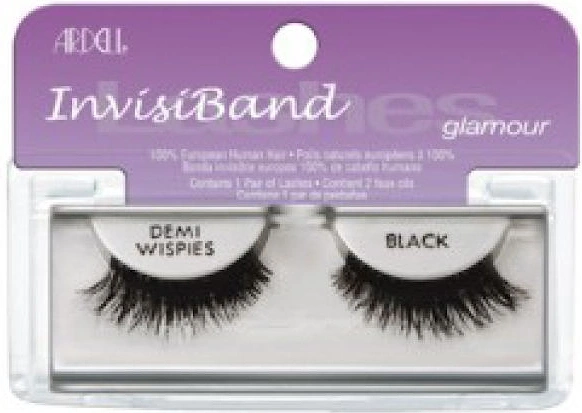 INVISIBAND LASHES BLACK - DEMI WISPIES - Ardell, 2 of 1
