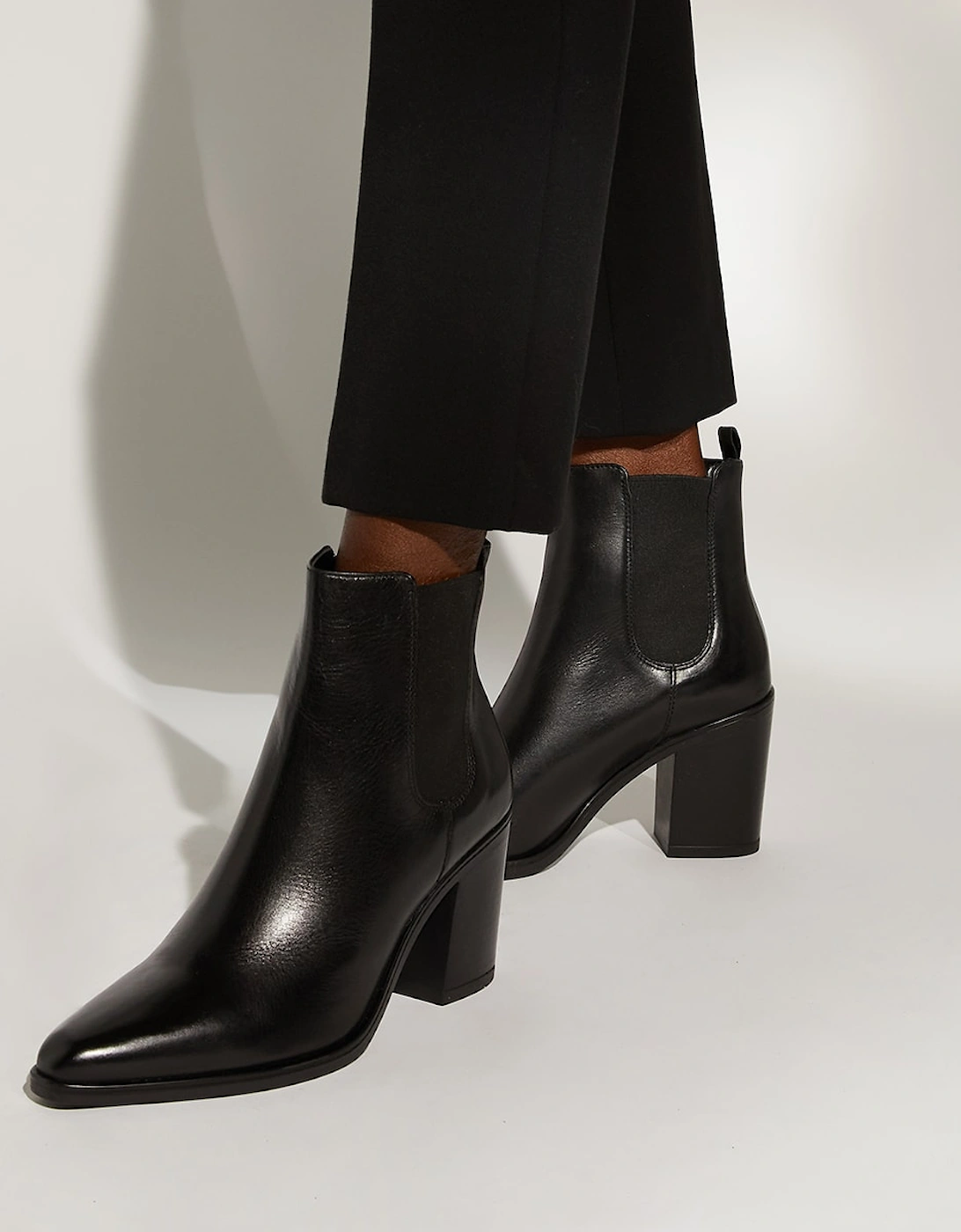 Ladies Prea - Suede Block-Heel Western Boots