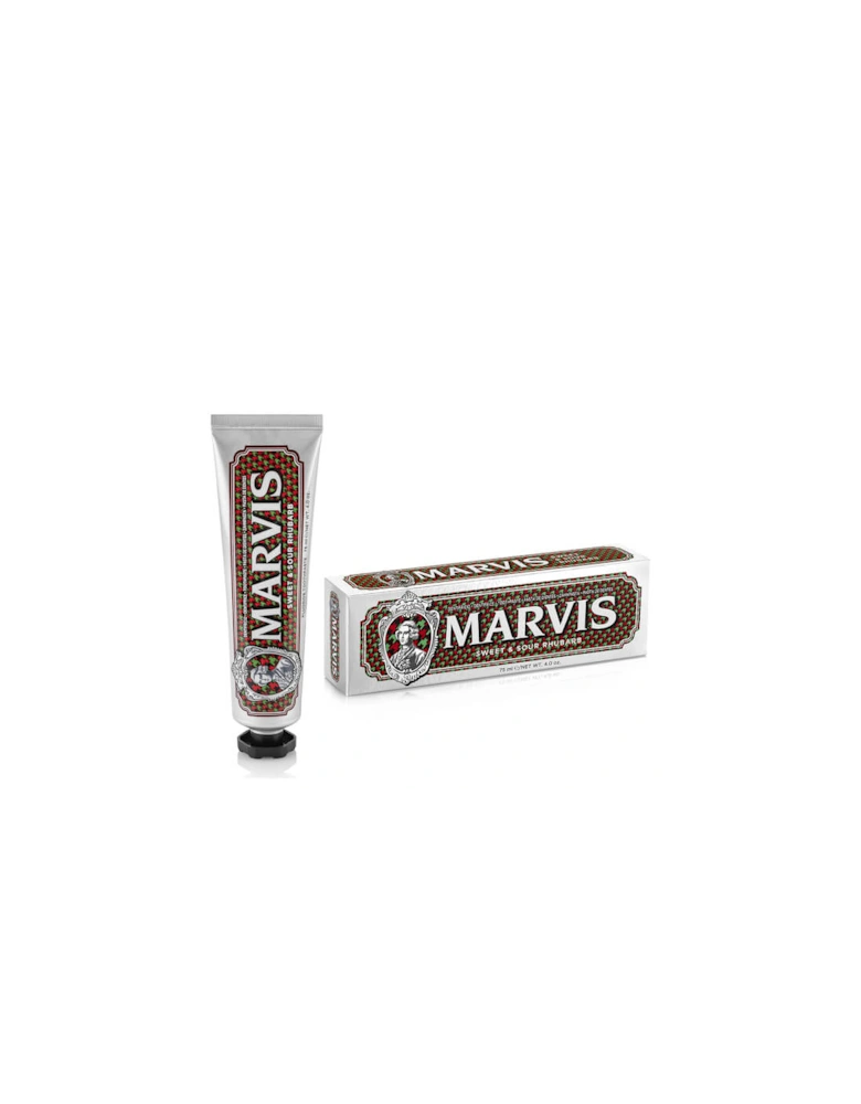 Sweet & Sour Rhubarb Toothpaste 75ml - Marvis