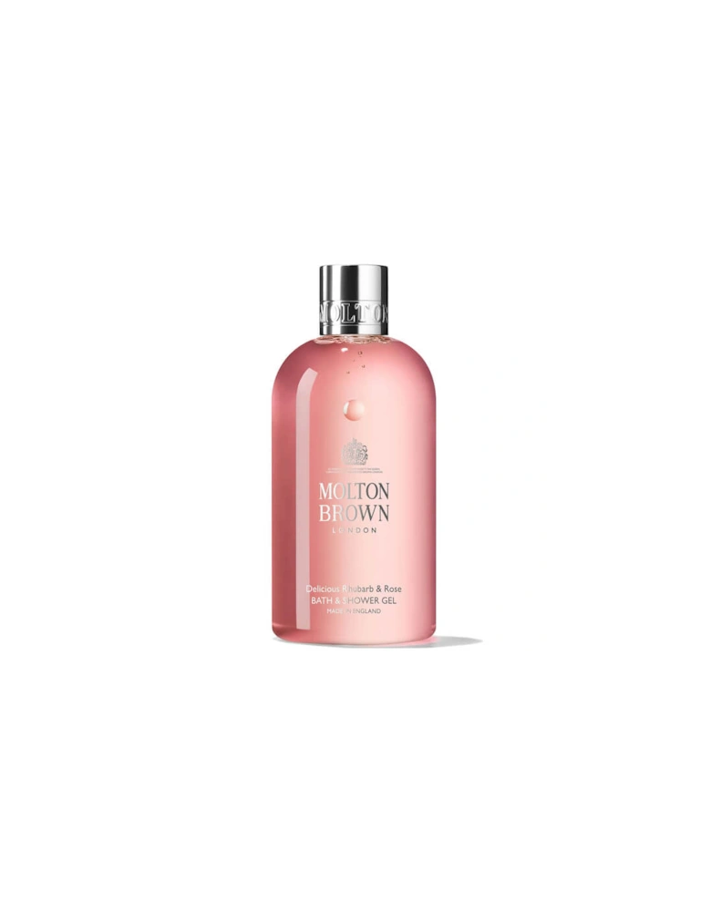 Delicious Rhubarb and Rose Bath and Shower Gel 300ml - - Delicious Rhubarb and Rose Bath and Shower Gel (300ml) - Sally - Delicious Rhubarb and Rose Body Wash (300ml) - Patslap