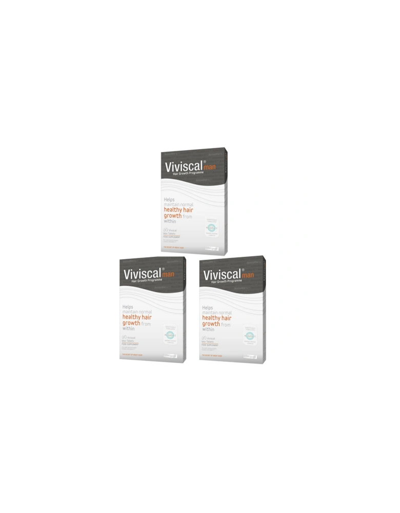 Man Hair Growth Supplement (3 x 60s) (3 months supply) - Viviscal