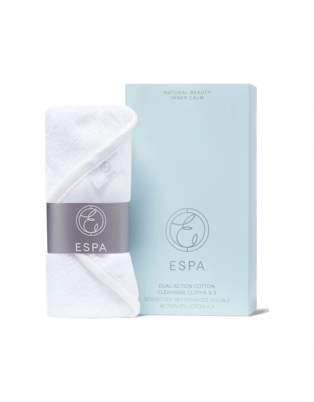 Dual Action Cotton Cleansing Cloths (Set of 3) - ESPA, 2 of 1
