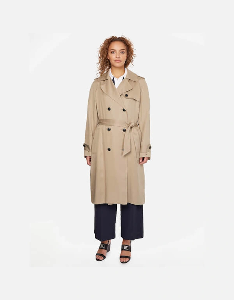 Women's Tencel Trench - Beige
