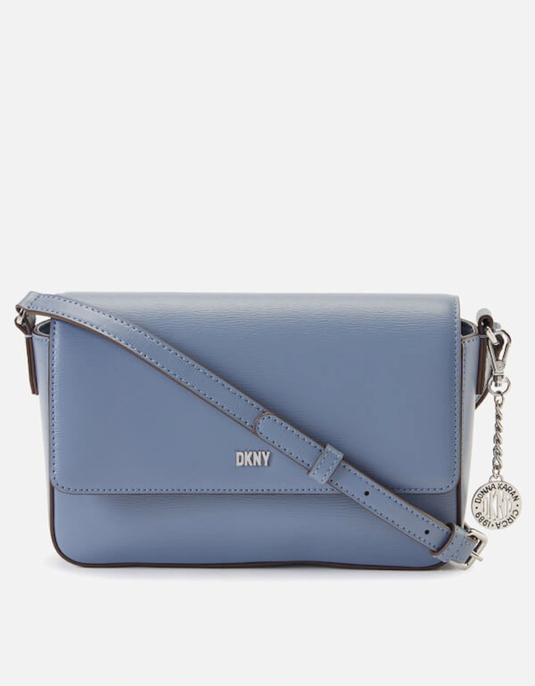 Women's Bryant Medium Flap Cross Body Bag - Steel Blue