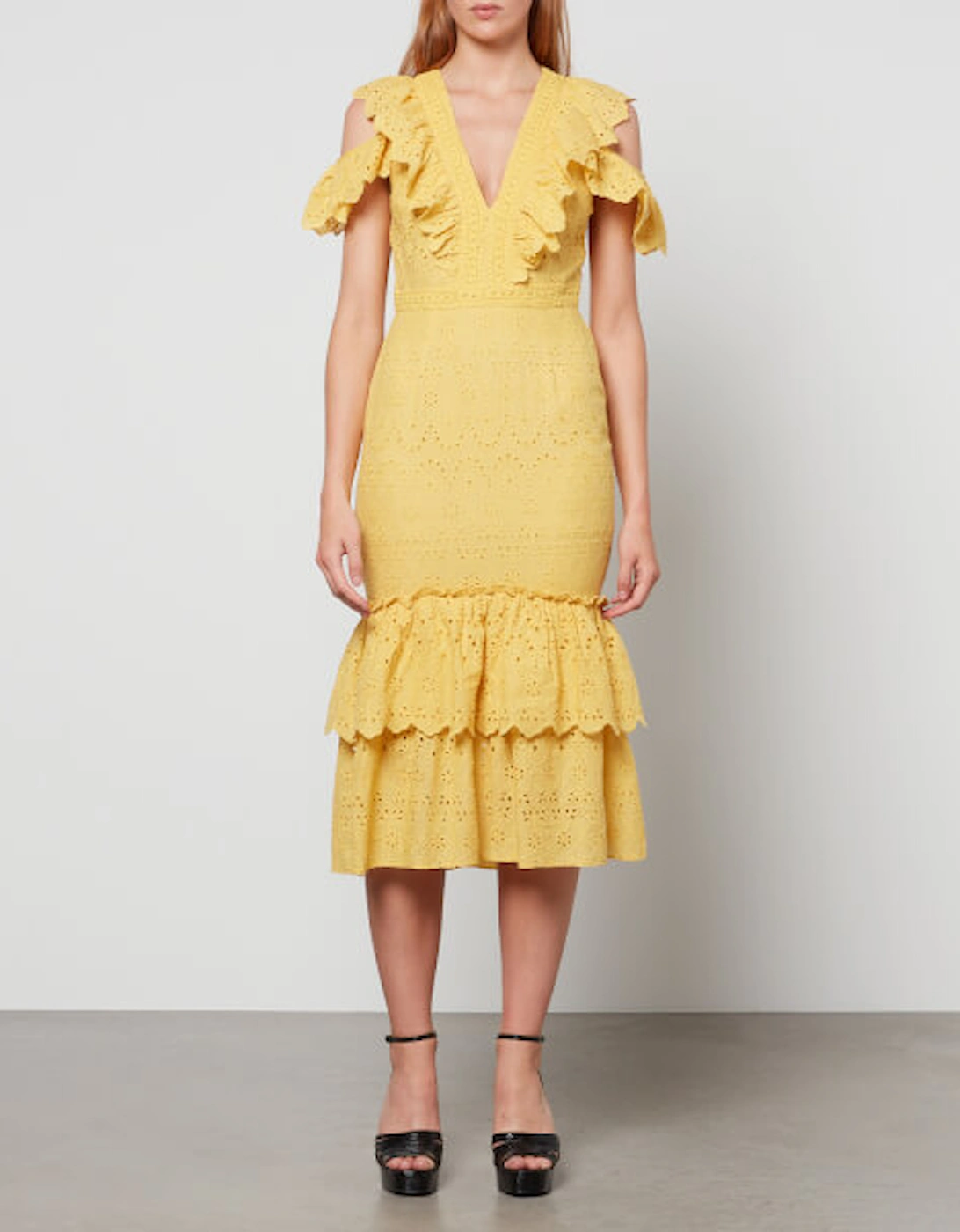 Hope & Ivy Women's Amber Dress - Yellow, 2 of 1