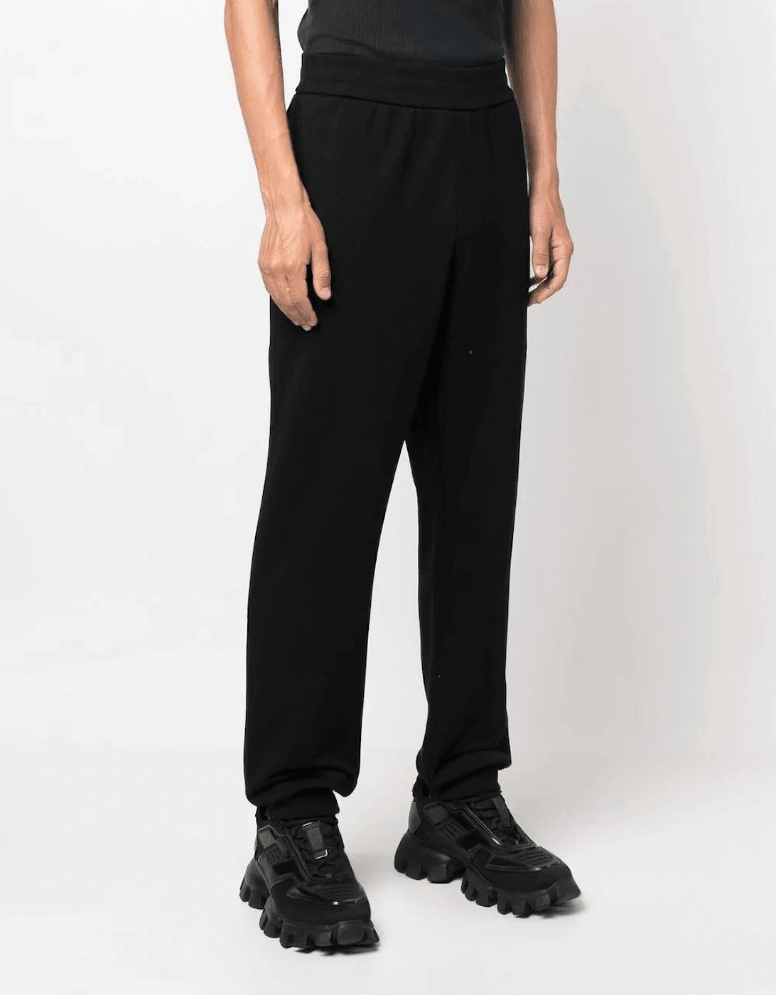 Versace Versace Men's Ricamo Barocco Joggers - Black