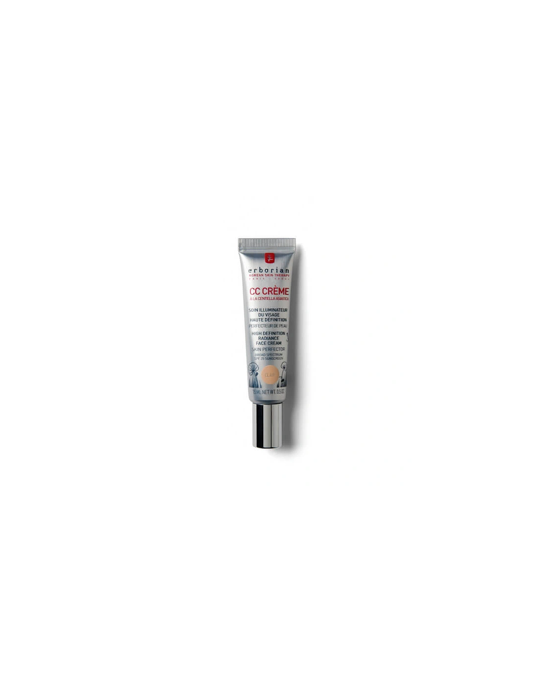 CC Cream – Lightweight Skin Perfecting Tinted Moisturiser For Natural Finish SPF25 Travel Size 15ml, 2 of 1