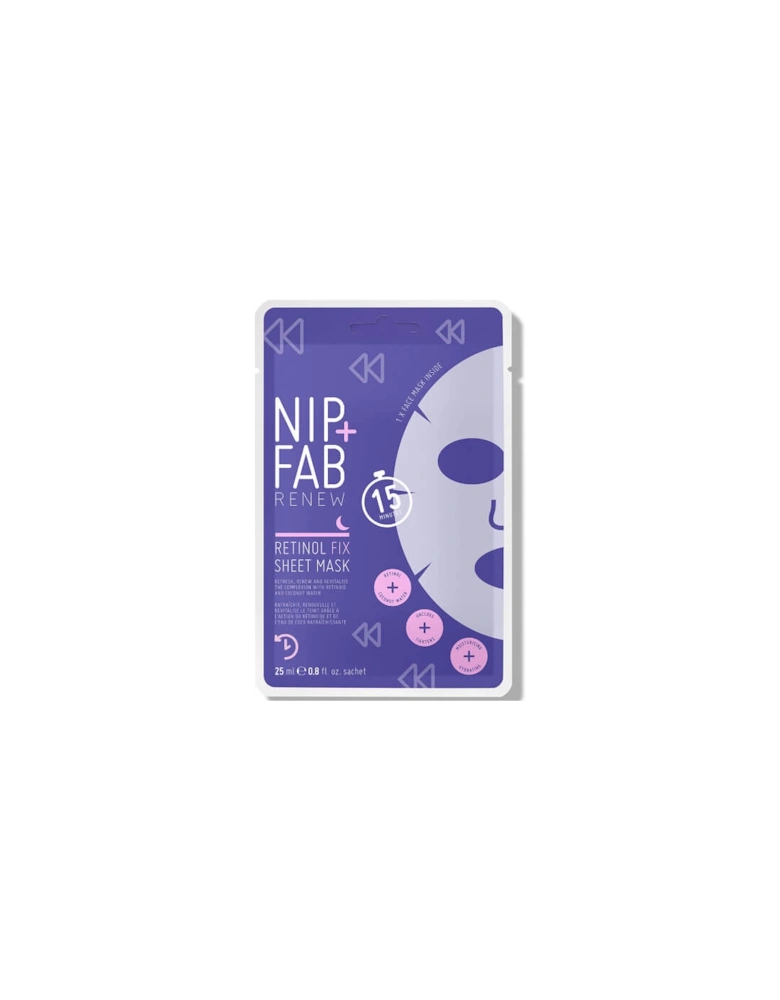 NIP+FAB Retinol Fix Sheet Mask 10g - NIP+FAB