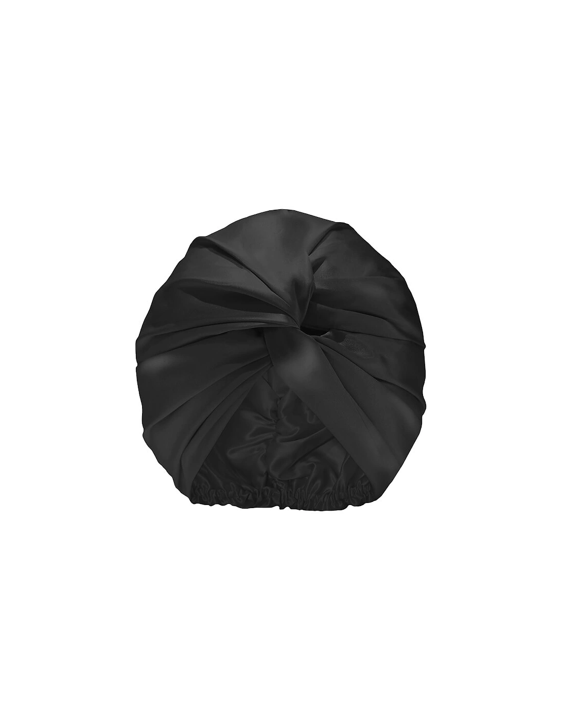 Pure Silk Turban - Black, 2 of 1