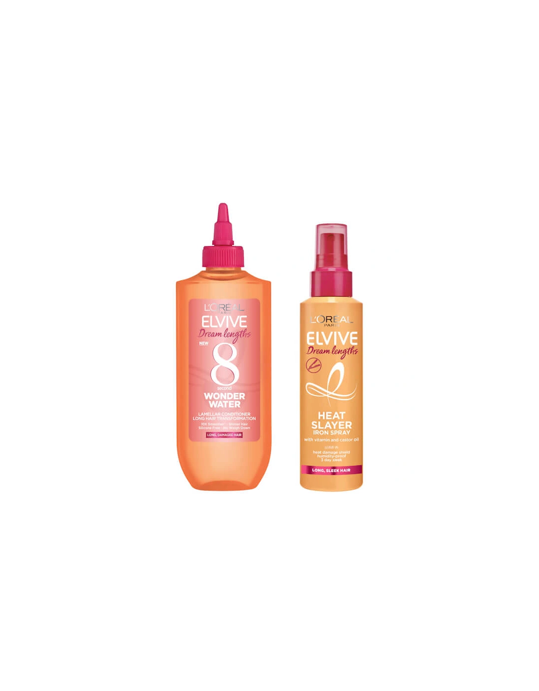 Paris Elvive Dream Duo - Wonder Water Treatment and Heat Slayer Protect Spray, 2 of 1