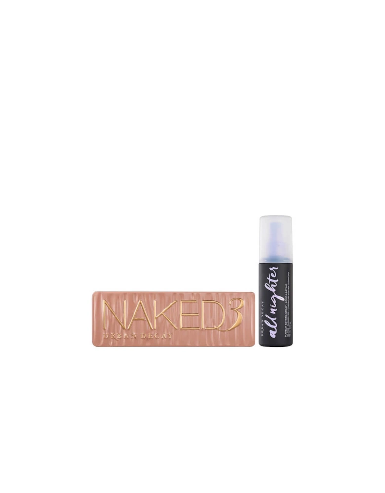 Naked 3 Palette and Setting Spray Bundle