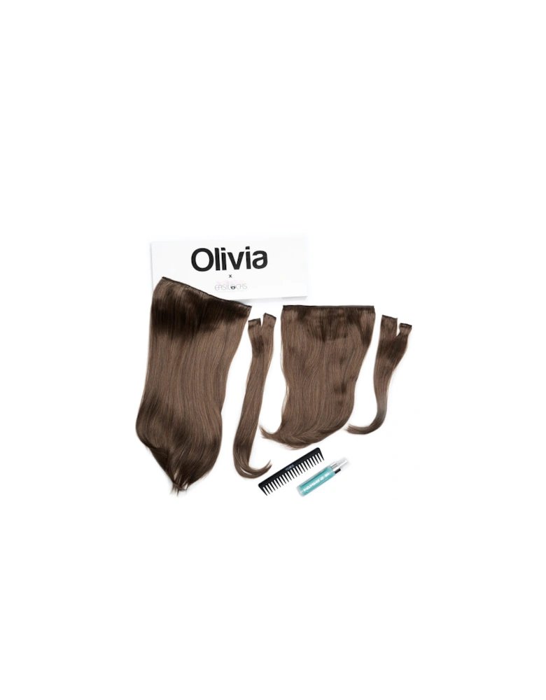 Olivia X Straight Collection - Brown Cocoa