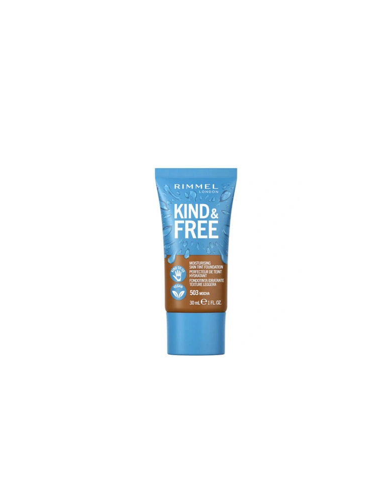 Kind and Free Skin Tint Moisturising Foundation - Mocha