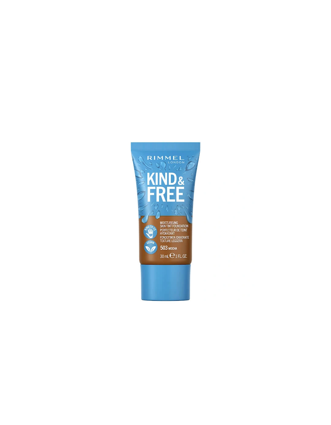 Kind and Free Skin Tint Moisturising Foundation - Mocha, 2 of 1