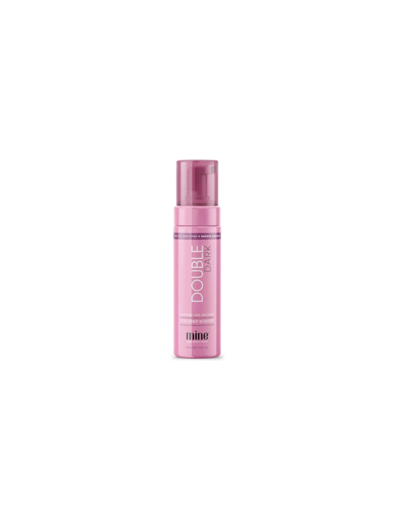 Double Dark Self Tan Mousse 200ml - MineTan