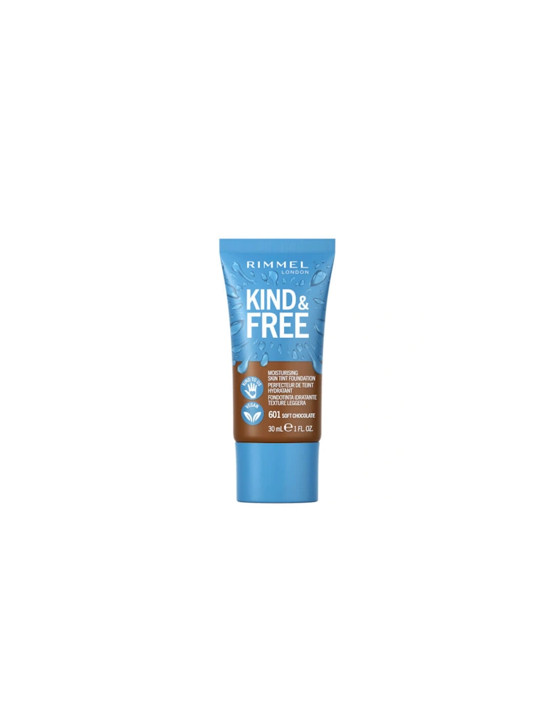 Kind and Free Skin Tint Moisturising Foundation - Soft Chocolate