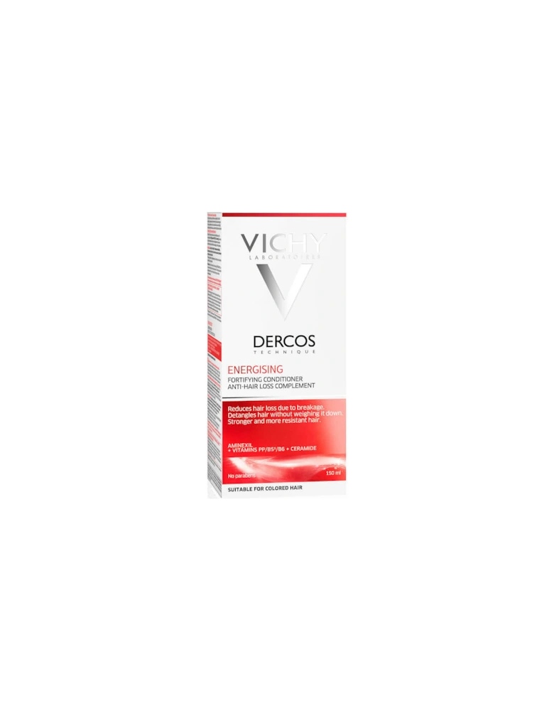 Dercos Energy+ Fortifying Amino Acid & Ceramide Conditioner for Hair Loss & Thinning Due to Breakage 200ml
