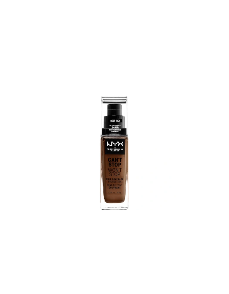 Can't Stop Won't Stop 24 Hour Foundation - Deep Rich
