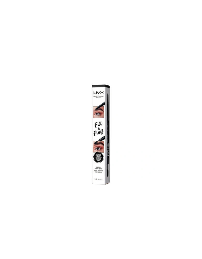 Fill and Fluff Eyebrow Pomade Pencil - Black