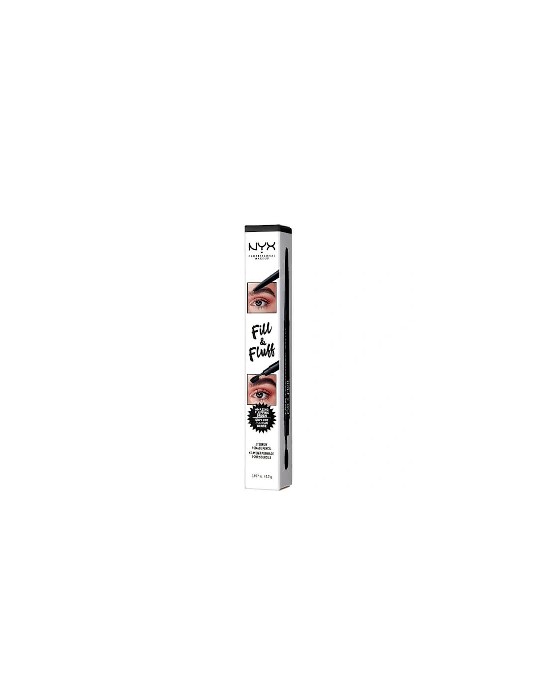 Fill and Fluff Eyebrow Pomade Pencil - Black, 2 of 1